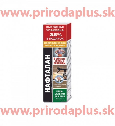 Gél - balzam na chrbticu a kríže Mumio a naftalanový olej 125 ml